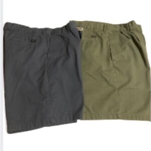 EC IZOD 0-9 Chinos Men’s Shorts Two Pairs Size 36